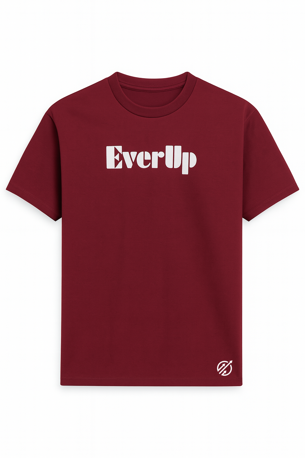 EverUp Heavyweight Men’s T-Shirt In Burgundy