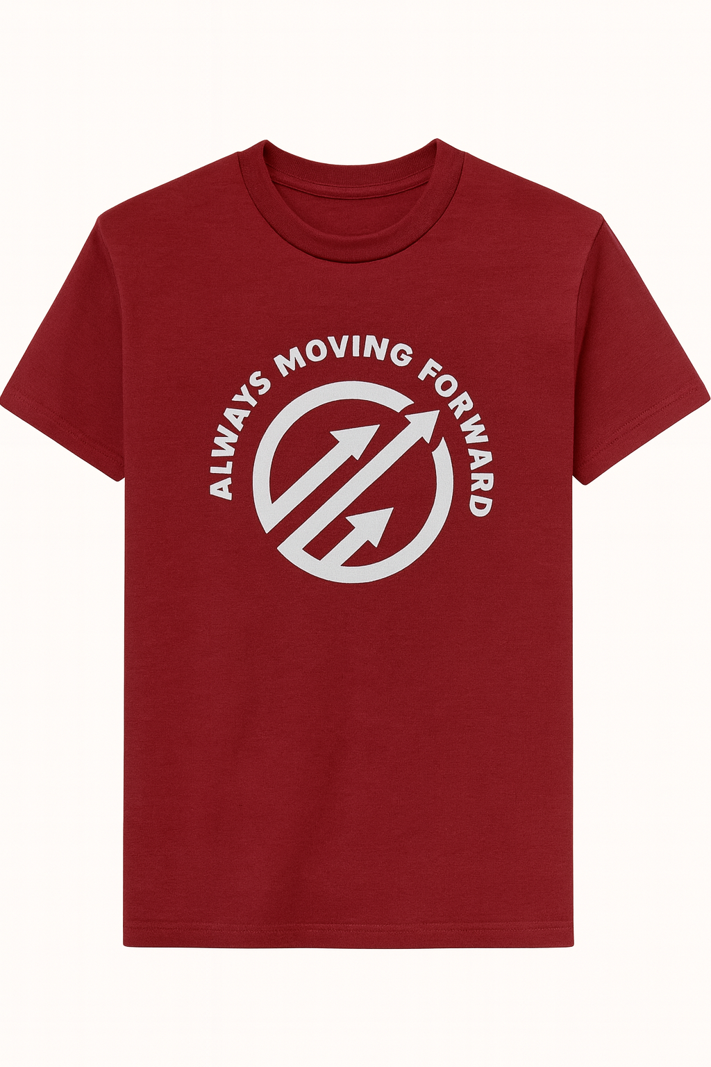 EverUp Heavyweight Men’s T-shirt In Burgundy